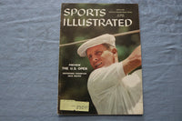 1958 JUNE 9 SPORTS ILLUSTRATED MAGAZINE - DICK MAYER COVER - U.S. OPEN- ST 5506F