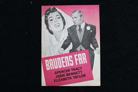 1950 FATHER OF THE BRIDE - DANISH MAGAZINE - ELIZABETH TAYLOR COVER - E 26430