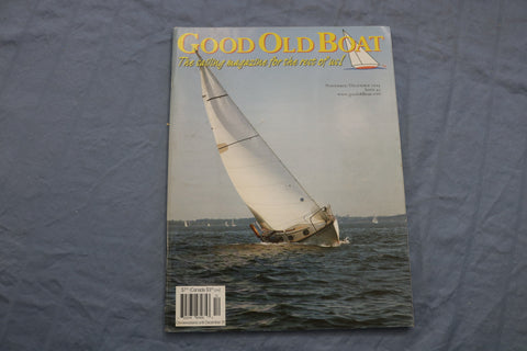 2005 NOVEMBER/DECEMBER GOOD OLD BOAT MAGAZINE - GREAT SAILBOAT COVER - E 9581