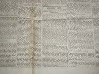 1847 SEPTEMBER 4 MASSACHUSETTS PLOUGHMAN NEWSPAPER -ETHERAL INHALATION - NP 5149