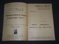 1940'S LE BEAU DAMASSÉ DU NORD FRENCH CATALOGUE - NICE ILLUSTRATIONS - FR 584