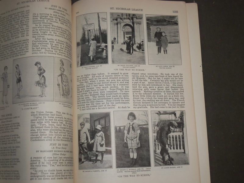 1925 SEPTEMBER ST. NICHOLAS MAGAZINE - ILLUSTRATIONS, STORIES & ADS - B 4644