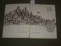 1952 THE HUB BOSTON UNIVERSITY YEARBOOK - NICE PHOTOS - YB 1346