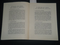 1956 SEPTEMBER 6 TERME DI CARACALLA PROGRAM - TOSCA - GIOCOMO PUCCINI - J 4288