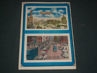 1940'S NEW YORK THE WONDER CITY VIEW BOOK - ILLUSTRATED IN COLORS - J 3950