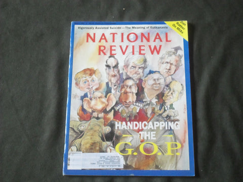 1994 APRIL 4 NATIONAL REVIEW MAGAZINE - HANDICAPPING THE G.O.P. COVER - B 837