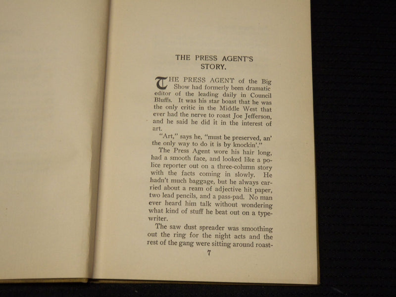 1904 ROD WAGON STORIES HARDCOVER BOOK BY WELLS HAWKS - KD 705L