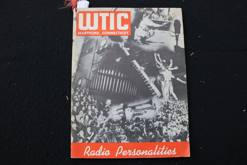 1939 WTIC HARTFORD, CT RADIO PERSONALITIES PROMO BOOK - SOFTCOVER - K 1871