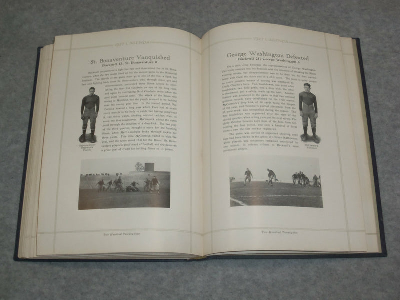 1927 L'AGENDA BUCKNELL UNIVERSITY YEARBOOK - LEWISBURG, PENNSYLVANIA - YB 2028