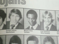 1980 NOV 8 FOOTBALL PROGRAM -STANFORD UNIV VS USC -JOHN ELWAY-M. ALLEN- SP 1214C