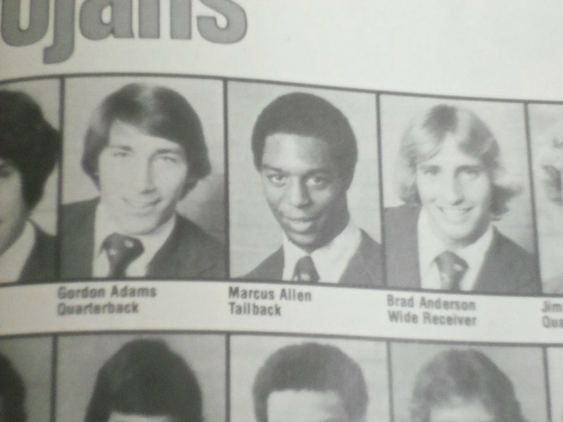 1980 NOV 8 FOOTBALL PROGRAM -STANFORD UNIV VS USC -JOHN ELWAY-M. ALLEN- SP 1214C