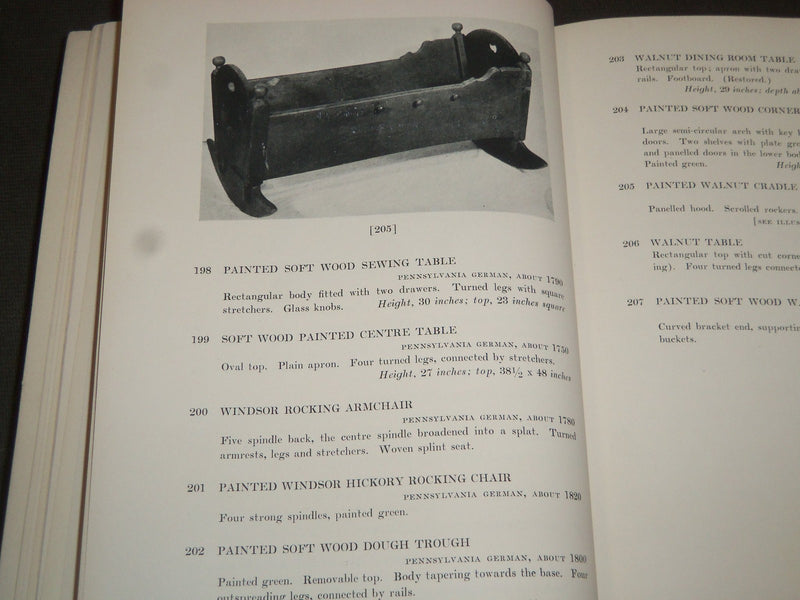 1922 JACOB PAXSON TEMPLE EARLY AMERICAN FURNITURE CATALOG NO. 1626 - J 5216