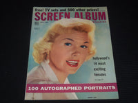 1954-1955 NOVEMBER-JANUARY SCREEN ALBUM MAGAZINE - DORIS DAY COVER - E 14676