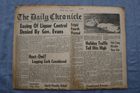 1965 JULY 6 THE DAILY CHRONICLE NEWSPAPER - EASING OF LIQUOR CONTROL - NP 8536