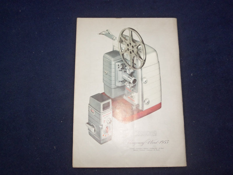 1953 MONTGOMERY WARD PHOTOGRAPHIC CATALOG - SOFTCOVER - J 9304