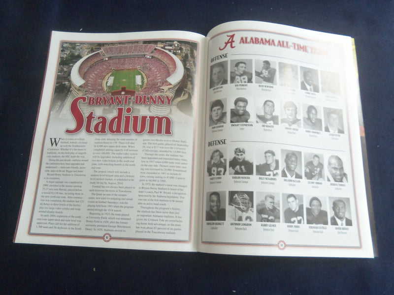 2009 LINDY'S SPORTS PRESENTS MAGAZINE - UNIV ALABAMA - SEC CHAMPIONS - SP 1220K