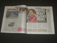 2021 AUGUST 11 NEW YORK POST NEWSPAPER - GOV. ANDREW CUOMO RESIGNS