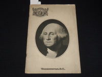 1901 BALTIMORE & OHIO RAILROAD GUIDE TO WASHINGTON SOFTCOVER GUIDE - K 42