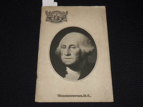 1901 BALTIMORE & OHIO RAILROAD GUIDE TO WASHINGTON SOFTCOVER GUIDE - K 42