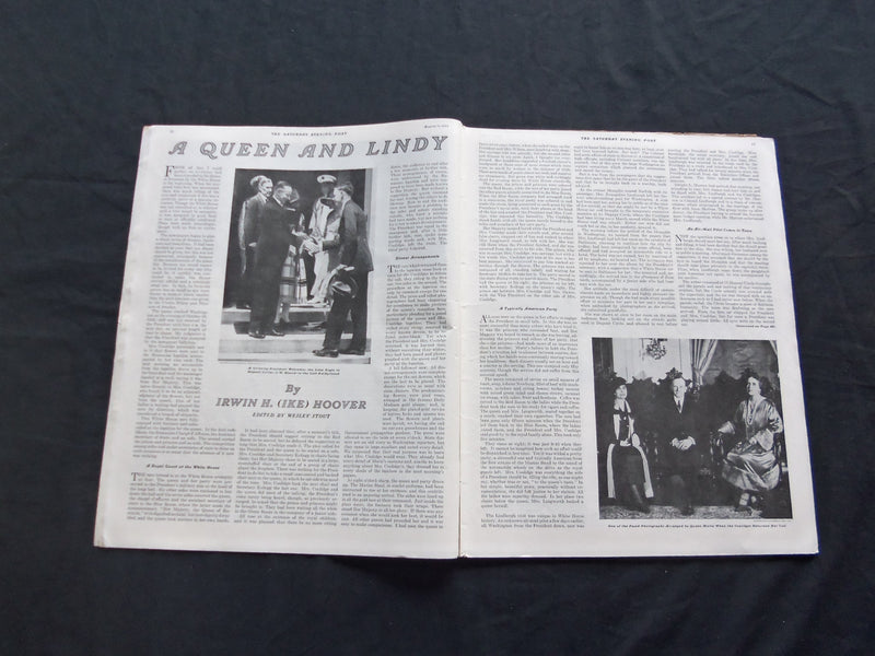 1934 AUGUST 11 THE SATURDAY EVENING POST MAGAZINE - ILLUSTRATED COVER - SP 1574