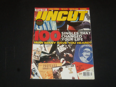2001 FEBRUARY UNCUT MAGAZINE - 100 SONGS THAT CHANGED YOUR LIFE - SP 5927