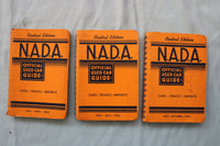1958-1973 N.A.D.A. OFFICIAL USED CAR GUIDE - CENTRAL EDITION - LOT OF 54- O 3725