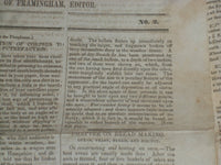 1846 OCTOBER 10 MASSACHUSETTS PLOUGHMAN - BENNINGFIELD'S ELECTRIC GUN - NP 5133