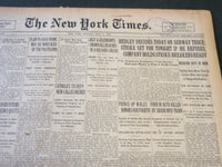 1926 JULY 5 NEW YORK TIMES - HEDLEY DECIDES TODAY ON SUBWAY TRUCE - NT 5567