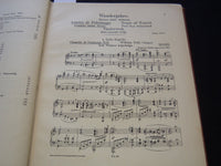 1914-1916 FRANZ LISZTS MUSIKALISCHE WERKE BOUND VOLUME LOT OF 2 - KD 1870C