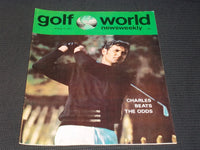 1972 OCTOBER 13 GOLF WORLD NEWSWEEKLY MAGAZINE - BOB CHARLES COVER - E 6061