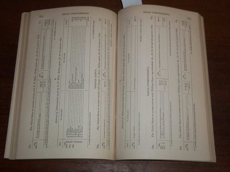1863 JANUARY 30 LETTER OF THE SECOND AUDITOR OF THE TREASURY - INDIANS - K 1231