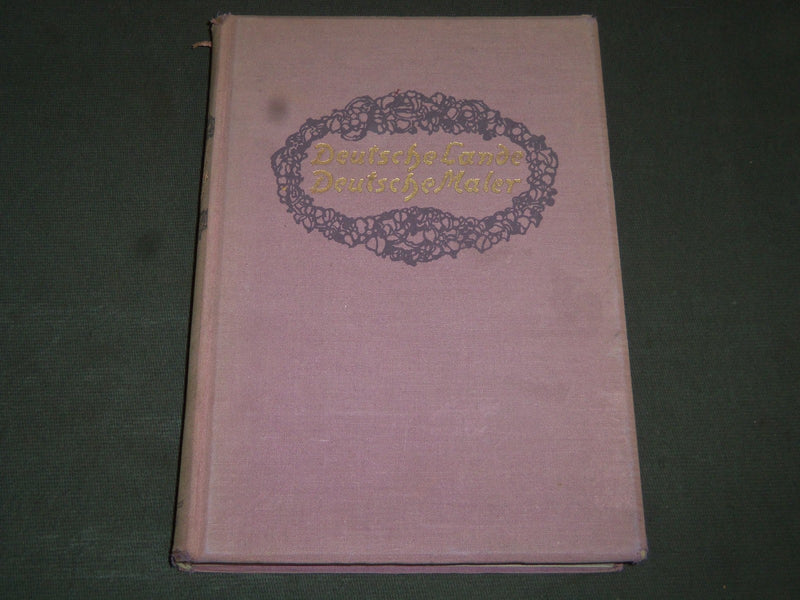 1909 DEUTSCHE LANDE DEUTSCHE MALER BOOK BY E. W. BREDT - NICE PRINTS - KD 3646