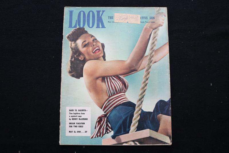 1940 MAY 21 LOOK MAGAZINE - ANNE SCOTT COVER - E 10158