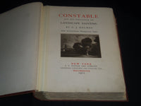 1902 CONSTABLE AND HIS INFLUENCE ON LANDSCAPE PAINTING BY C. J. HOLMES - Z 143