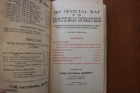EARLY 1900'S MAPS AND GAZETTEERS MAGAZINE - LOT OF 18 - O 3901