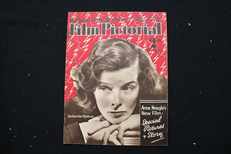 1935 AUGUST 10 FILM PICTORIAL MAGAZINE - KATHARINE HEPBURN COVER - E 25175