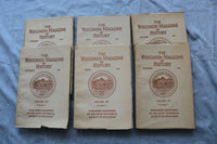 1930-1942 THE WISCONSIN MAGAZINE OF HISTORY - LOT OF 33 - O 3889