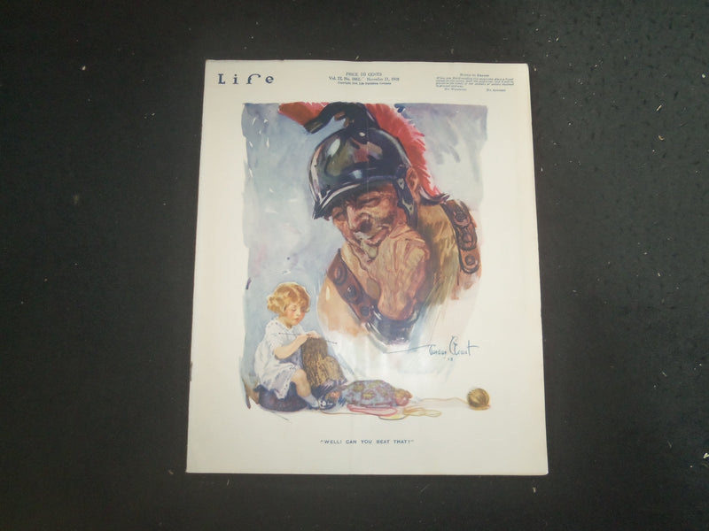 1918 NOVEMBER 21 LIFE MAGAZINE - 