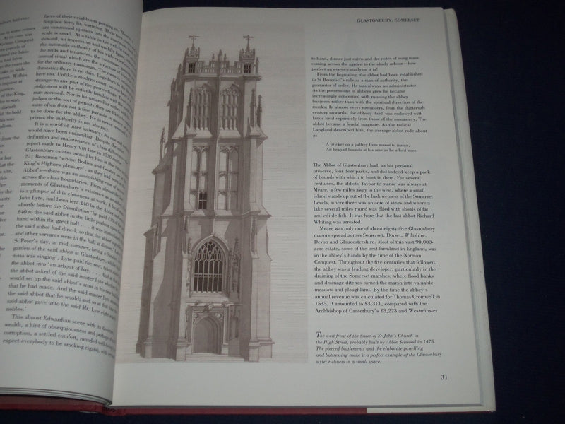 1989 PROSPECTS OF ENGLAND HARDCOVER BOOK BY NICOLSON & MORTER - PHOTOS - KD 2123