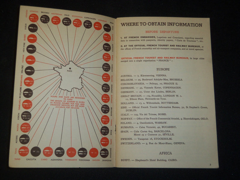 1940'S FRANCE GUIDE BOOK - CENTRE NATIONAL D'EXPANSION - PARIS - J 5413