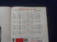 1967 WASHINGTON SENATORS VS. NEW YORK YANKEES SCORECARD - J 8399