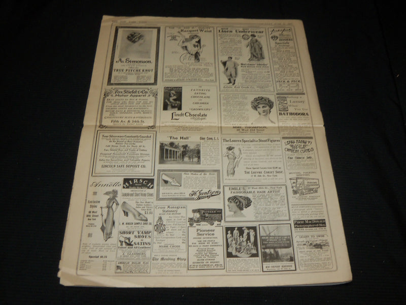 1911 JUNE 11 NEW YORK TIMES PICTURE SECTION - POLO CUP - GREAT PHOTOS - NP 5632