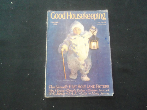 1961 JANUARY GOOD HOUSEKEEPING MAGAZINE - JESSIE WILCOX SMITH COVER - ST 4282H