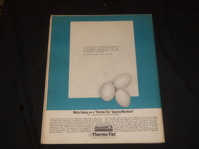 1962 SEPTEMBER FORTUNE MAGAZINE - GREAT COVER & ADS - F 408