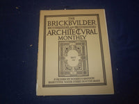 1907 MAY THE BRICKBUILDER MAGAZINE - AN ARCHITECTURAL MONTHLY - ST 528T