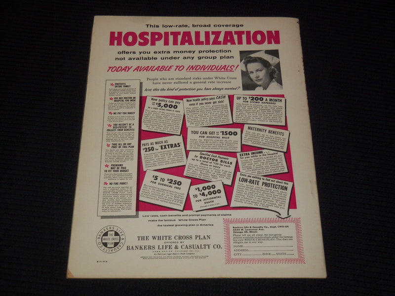 1956 MAY SCREEN STARS MAGAZINE - ELIZABETH TAYLOR COVER - E 15941