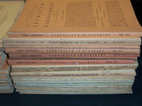 1933-1956 ARCHIVIO DI RADIOLOGIA LOT OF 86 ISSUES - ITALIAN TEXT - WR 452