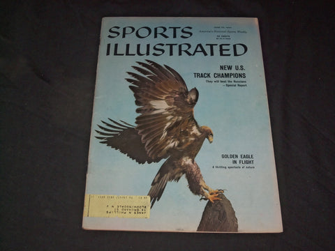 1959 JUNE 29 SPORTS ILLUSTRATED MAGAZINE - GOLDEN EAGLE IN FLIGHT - SP 8933
