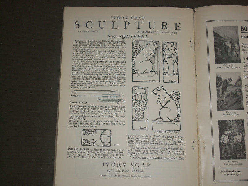 1925 OCTOBER ST. NICHOLAS MAGAZINE - ILLUSTRATIONS, STORIES & ADS - B 4645