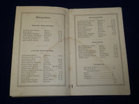 1850-1851 REGISTER OF GENEVA COLLEGE - SOFTCOVER - J 4572